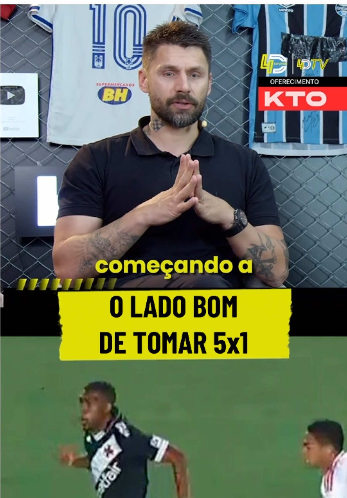 Assista o 4D ESPORTES AO VIVO, com @mauridorneless e @rafasobis todas as segundas-feiras às 20h. Inscreva-se no canal e ative o lembrete acessando o link na bio. Oferecimento: @kto_brasil  #Esporte #Futebol #MauriDorneles #RafaelSobis #4DEsportes         