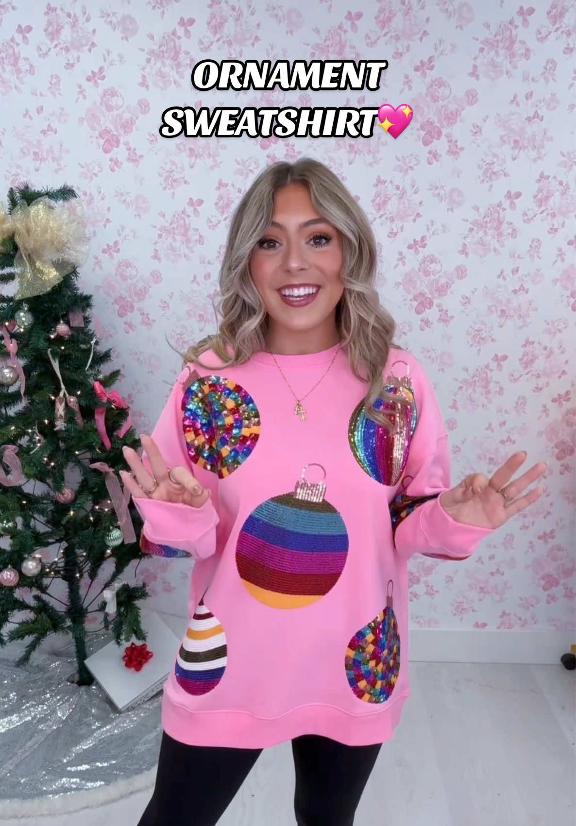 it’s giving Queen of CHRISTMAS!! 🎄💖✨ #sparkle #sequins #boutique #tiktokshopblackfriday #fashiondeals 