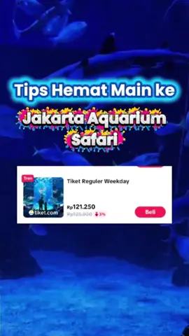 #jakartaaquariumsafari #promotiktok #atraksiindoorseru 