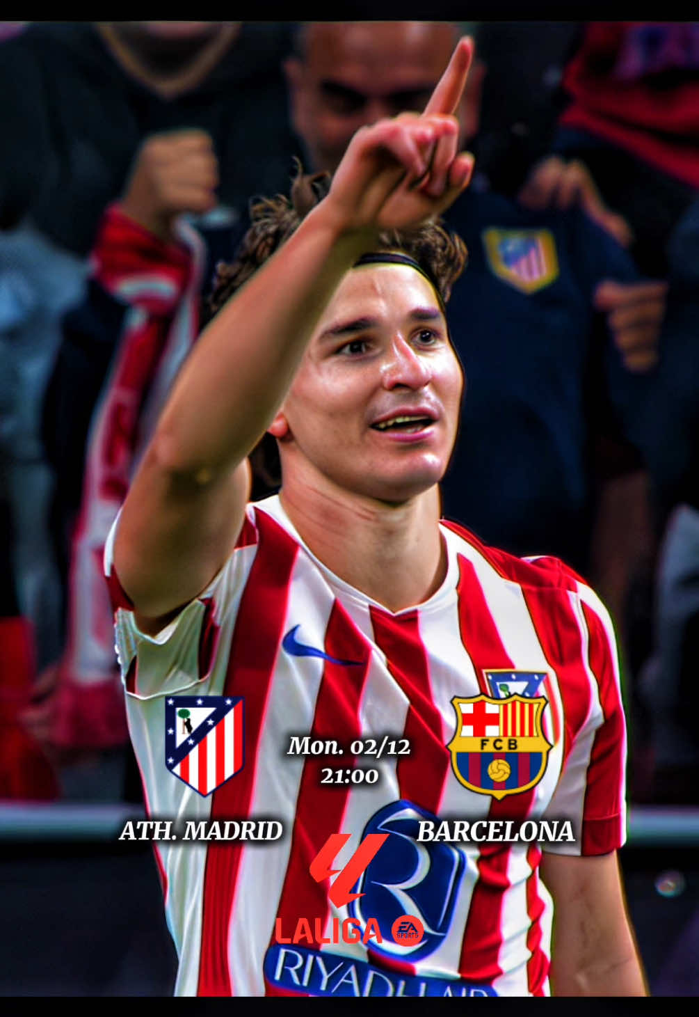 Mon. 02/12 😮‍💨💙❤️ #barca #atleticodemadrid #laliga #yamal #alvarez 