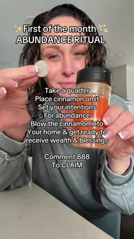 First of the month blessing for abundance, wealth & prosperity #firstofthemonth #abundancespell #blessingsonblessings #manifestingmethods #spirituality 