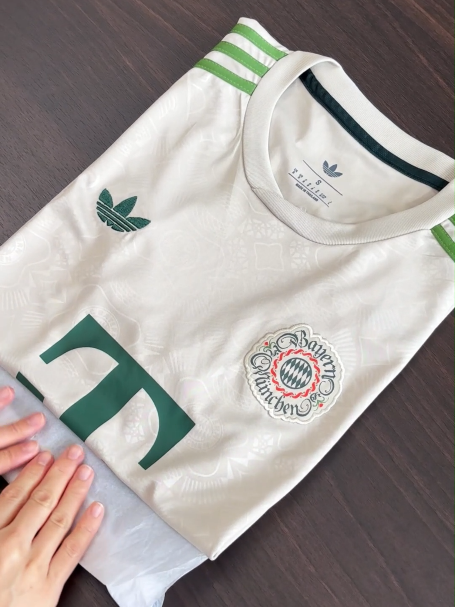 2025-Inspired Festival-Style Football Shirt – Detail Close-Up  #bayernfans #Munich #germanytiktok #munichtiktok #HarryKane #soccerjersey #footballshirt #football #Soccer #futbol #footballtiktok #soccertiktok #jersey