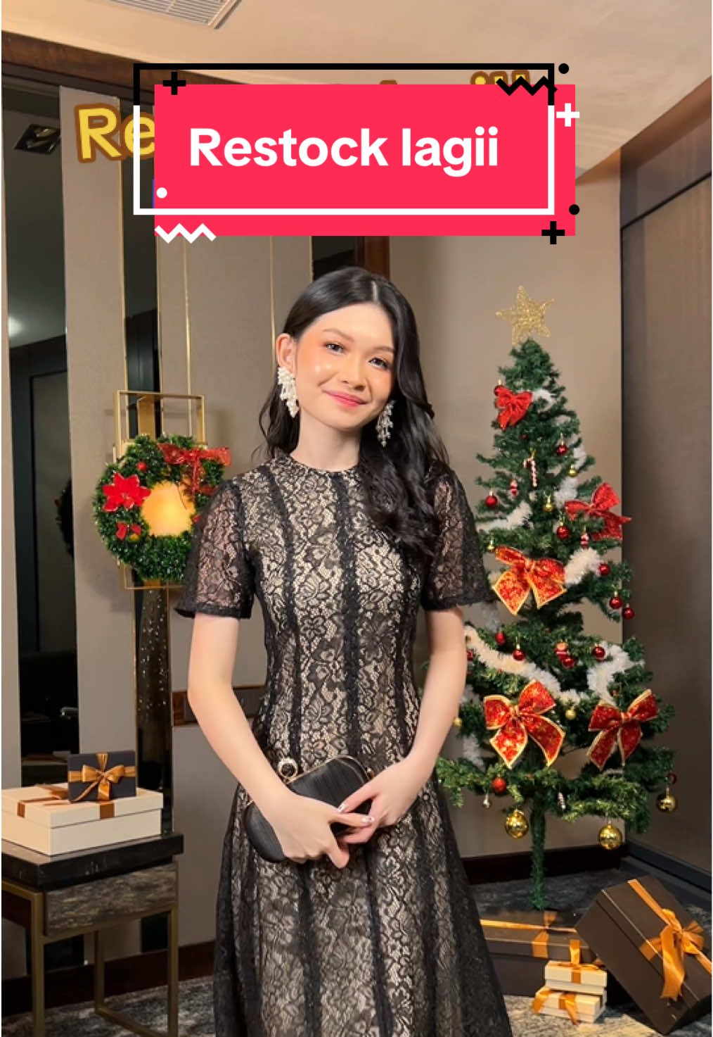 Velour dress brokat restock lagi di live miss nomi hari ini #dressnatal #christmas #dressbrokat #dresselegant #dresspesta 