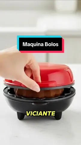 Seu sonho é ter um bolo quentinho a qualquer hora?  Essa mini máquina é antiaderente, faz bolos fofinhos em minutos e está na Black Friday! Menos de 55 reais e frete grátis, corre! #ReceitasFaceis #MaquinaDeBolos #Cozinha #Assadeira   #TikTokShopBlackFridayBR 