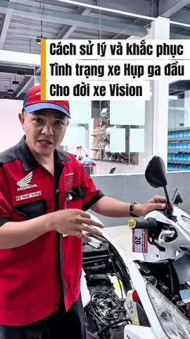 Cách sử lý Hụp ga đầu cho xe tay ga có thể áp dụng tại nhà #xemay #tamphong #Vision #thinhhanh #creatorsearchinsights 