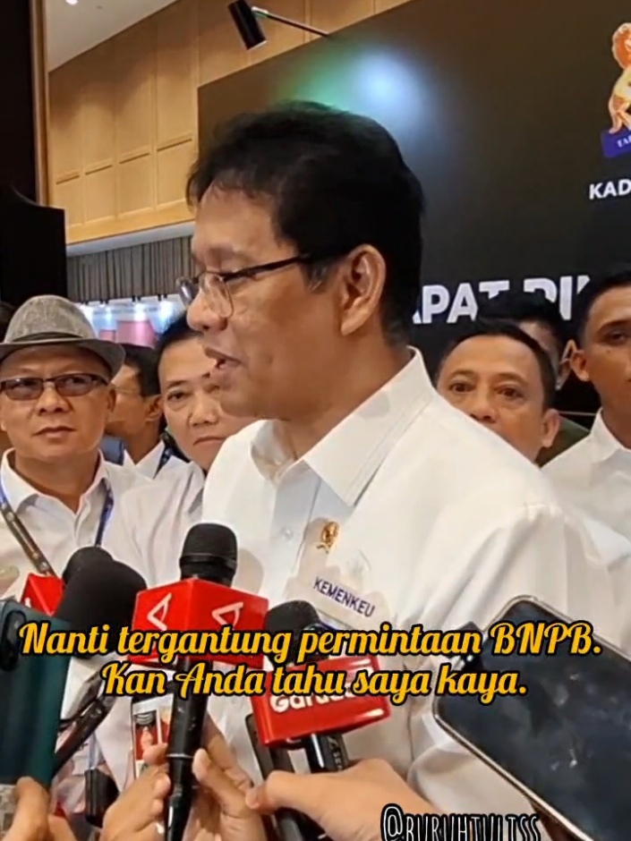 Menkeu Purbaya siap tambah anggaran dana bencana di Pulau Sumatera #purbaya #banjirbandang #banjiraceh #sumatera #banjirpadang 