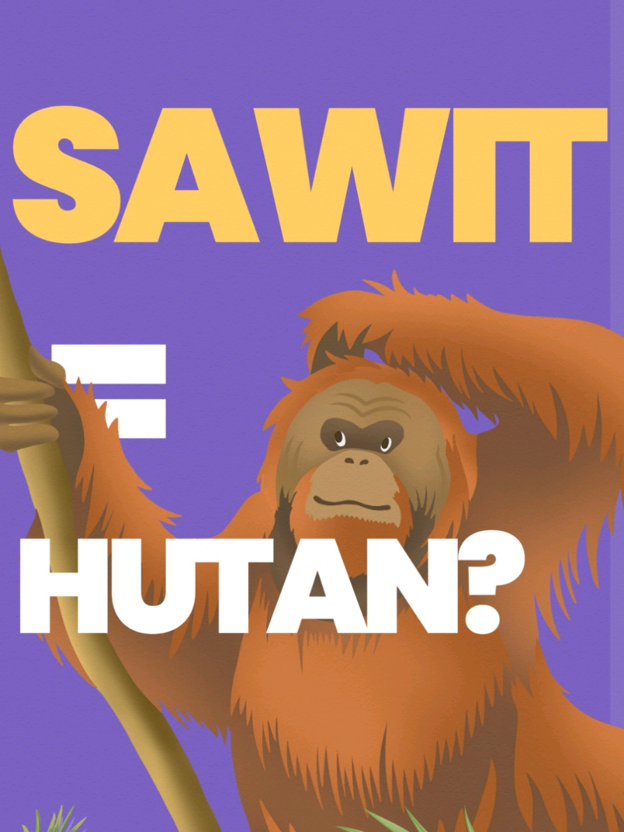 Gak semua yang hijau itu baik. Kebun sawit keliatannya sih hijau, tapi dia gak bisa gantiin fungsi hutan: udara, air, keanekaragaman hidup, bahkan pangan kita. Kalau hutan habis, kita juga ikut kehabisan ruang buat hidup. #kelapasawit #hutan #gajah #satwaindonesia 