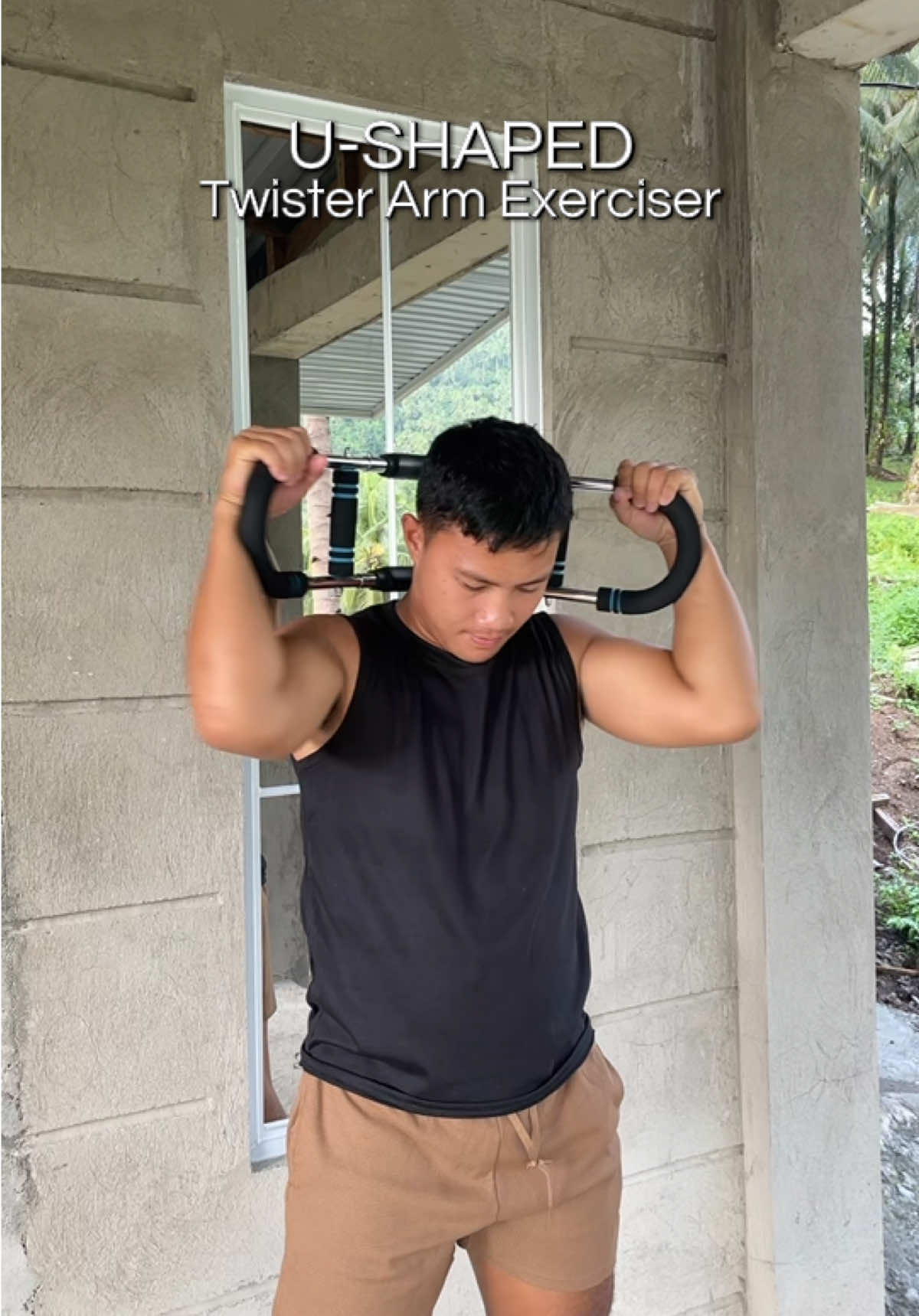 Twister Arm Exerciser U-Shaped Adjustable Wrist Strength Training Bend Bar Gym Equipment Exercise equipment for women , Gym equipment for home set, Excercise equipment #twisterarmexerciser #armexercise #exerciseathome #fyp 