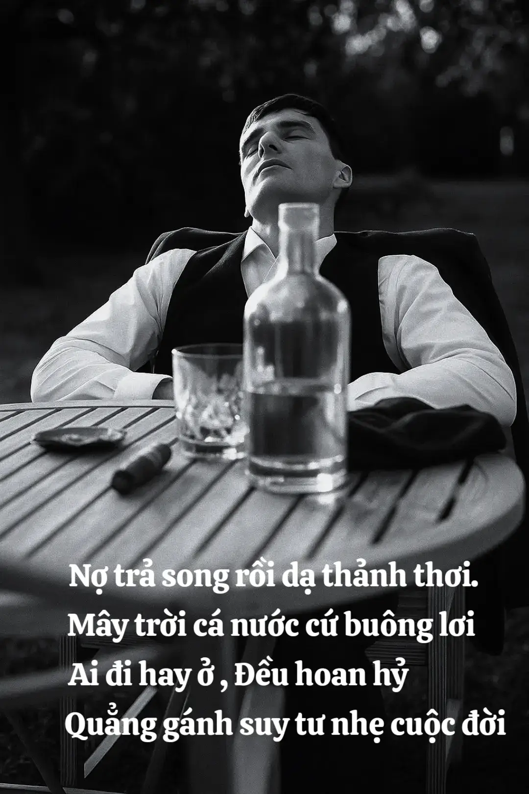 Nợ trả song rồi dạ thảnh thơi , Ai đi hay ở đều hoan hỷ#xh 