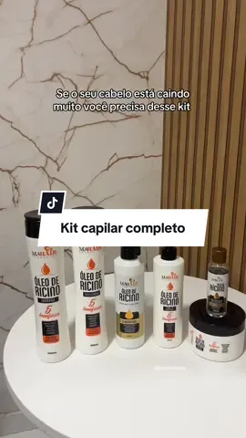 Kit capilar completo pra salvar seu cabelo 