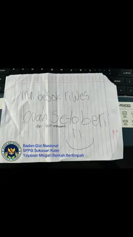 Menu hari ini special kita Acc lagi request dari kalian.. 😍😍 #bgn #mbgmajalengka #menu #sppgsukasarikaler #fyppppppppppppppppppppppp 