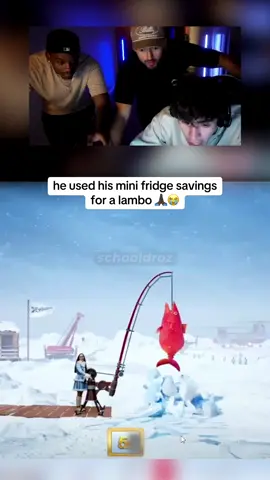 I guess a mini fridge wont do for bro 😭 #kickstreamers 