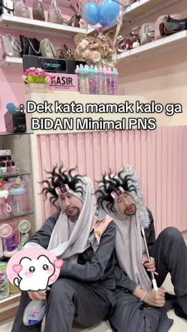 Tapi baju adek udh kek bidan pula bang🥲😭#promomakanharian #fypage #aksesoris #dreampaper 