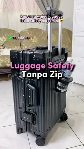 Replying to @Fieysah Muzzawer  #luggage #luggagebag #bagasi 