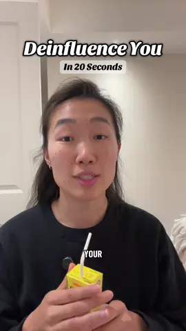 DeInfluencing you in 20 seconds #financetok #underconsumption #transparency 