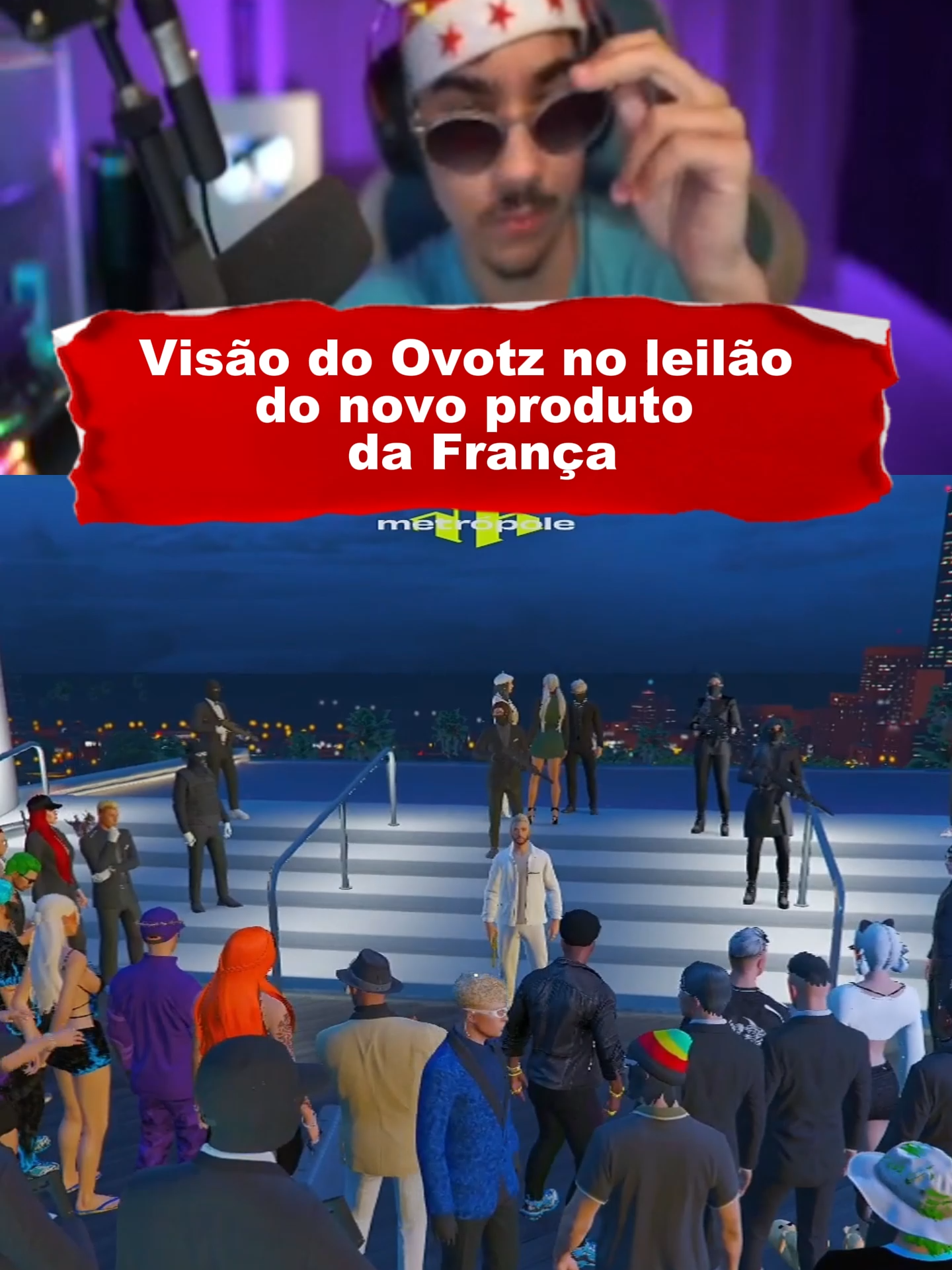 Visão do Ovotz no leilão do novo produto da França #ovotz #livedoovotz #gtarp #fyp