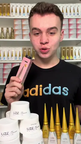 Separei os 4 geis da Uze Nails  mais vendido aqui na Beleza sos, qual seu preferido?  Temos a linha completa de produtos da Uze Nails aqui no TikTok shop da Beleza Sos 💜 #uzenails #naildesigner #tiktokshop #ranchodomaia 