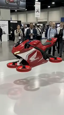 Future Honda Hover Bike Demo Stuns the Japan Expo 2025 Crowd! #tesla #robot #future #technology #2025 
