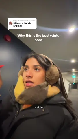 Replying to @Stephanie1 legit the best winter boot for commuters #winteressentials #winterboots #canadianwinter #winterfashion 