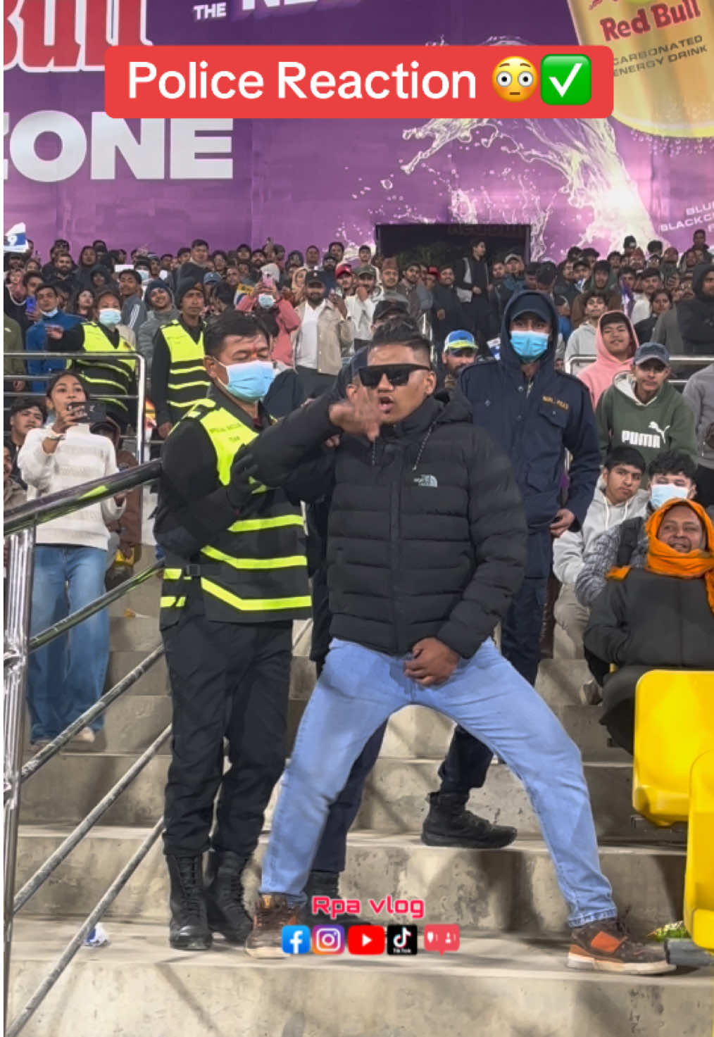 A young man dances happily after Sudurpaschim Royals won the NPL.#sudurpaschimroyals #viralvideos #dancechallenge #npl #fyp 