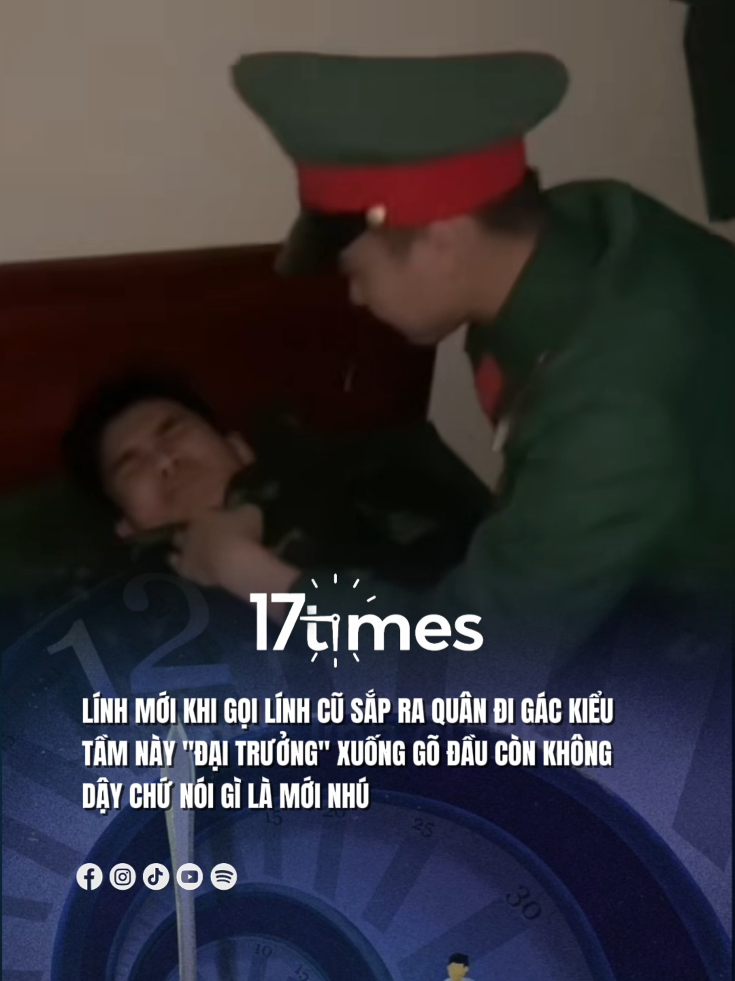 Đúng là sắp xuất ngũ có khác, oai hẳn nhỉ?  #17times #17network #bodoicuho #linhnhapngu #quandoinhandanvietnam#csgt #canhsatcodong #congan #xh #fyn