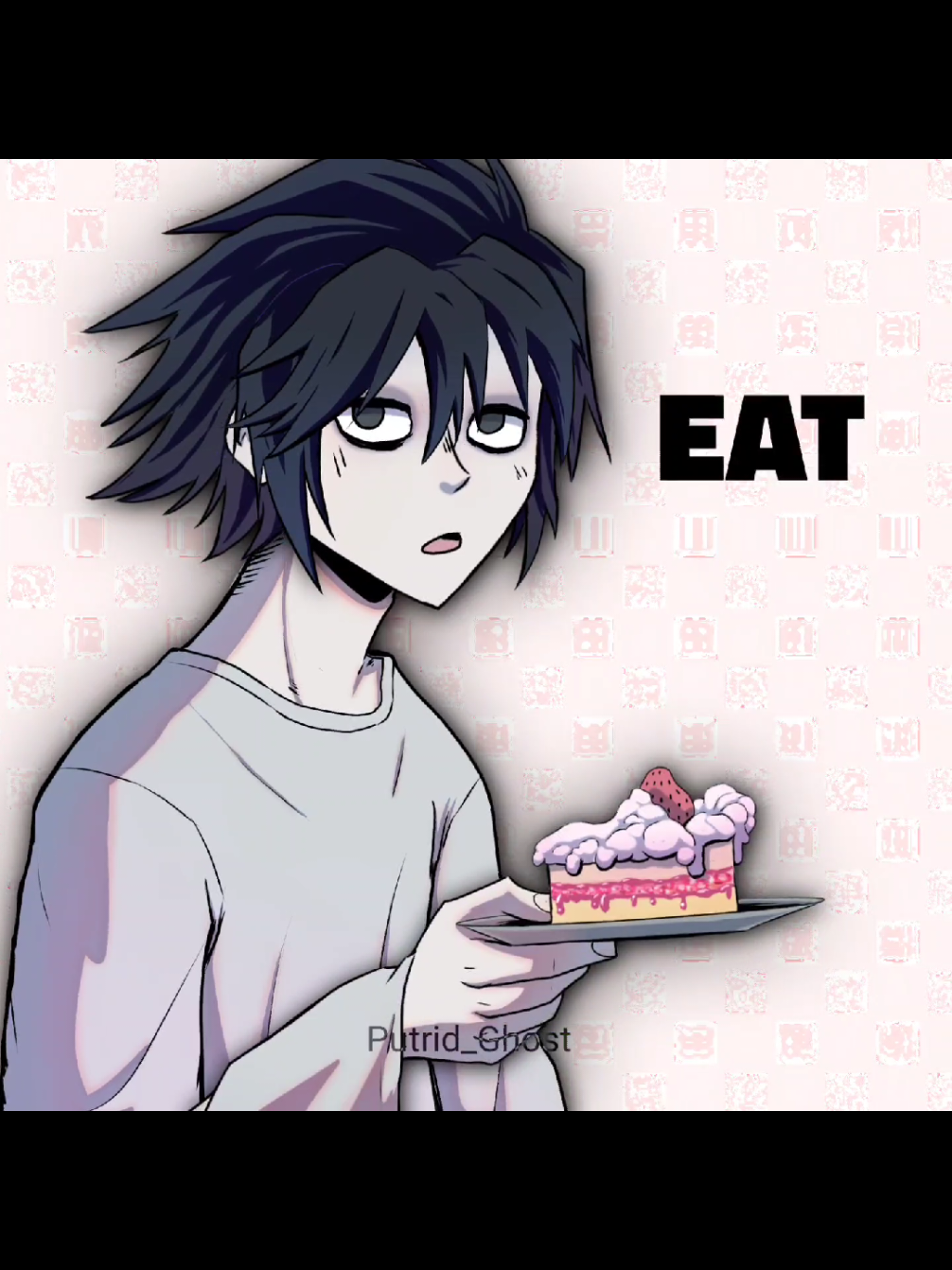 Creo que es la primera vez que no llego tarde a un trend. #l #deathnote #eatitup #animation #lawliet 