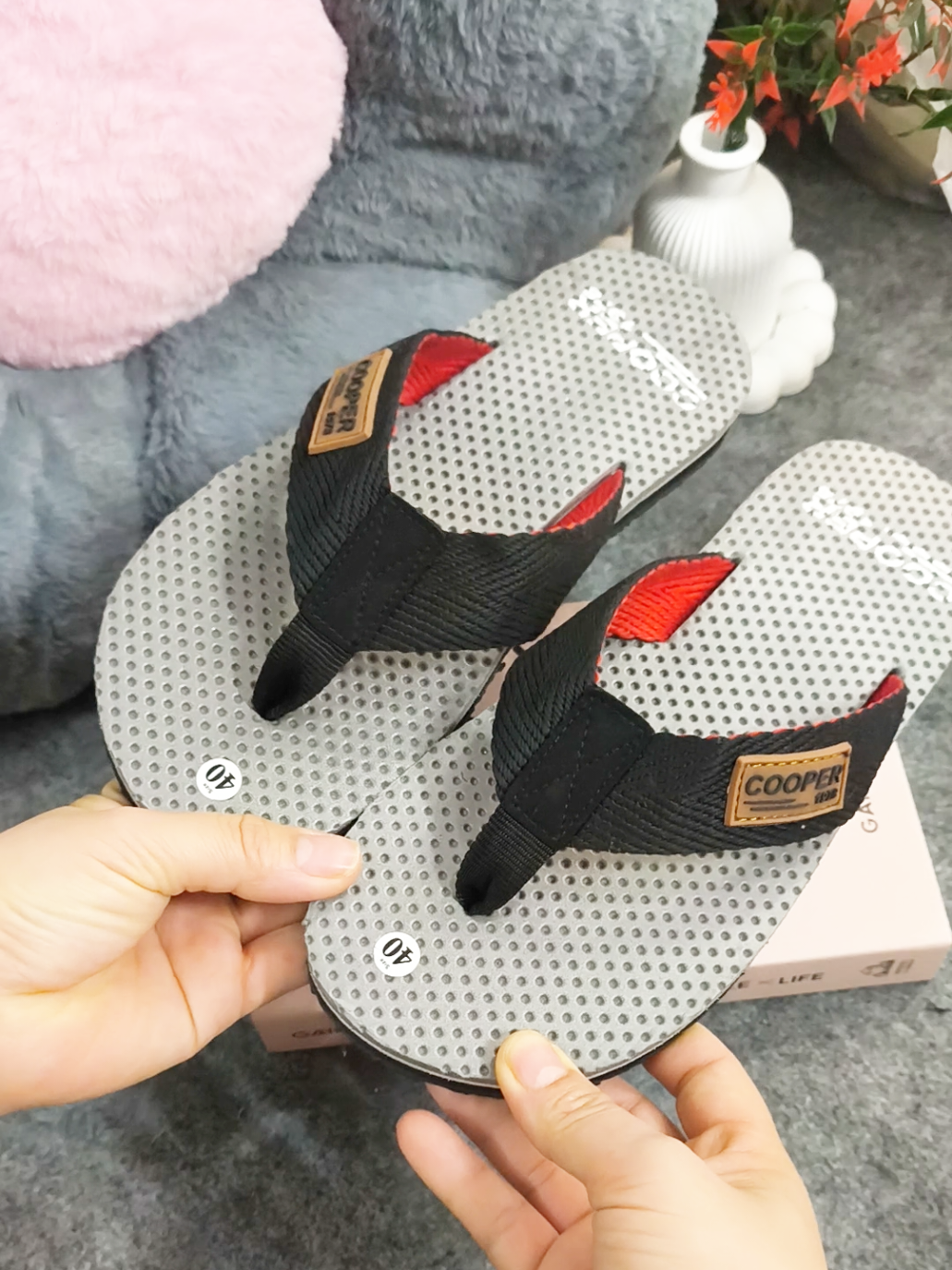 Dép Thoáng Khí EVA,Phong Cách UNISEX nhẹ êm chân, đơn giản sang. #depkep #depxongon #depnam #cooper #tiemgiaysnake🐍 