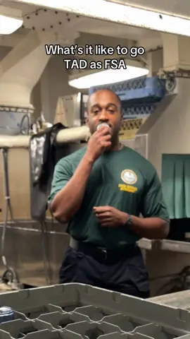 Welcome to scullery life #military #miltok #navy #fyp @Mahlic Sallah 