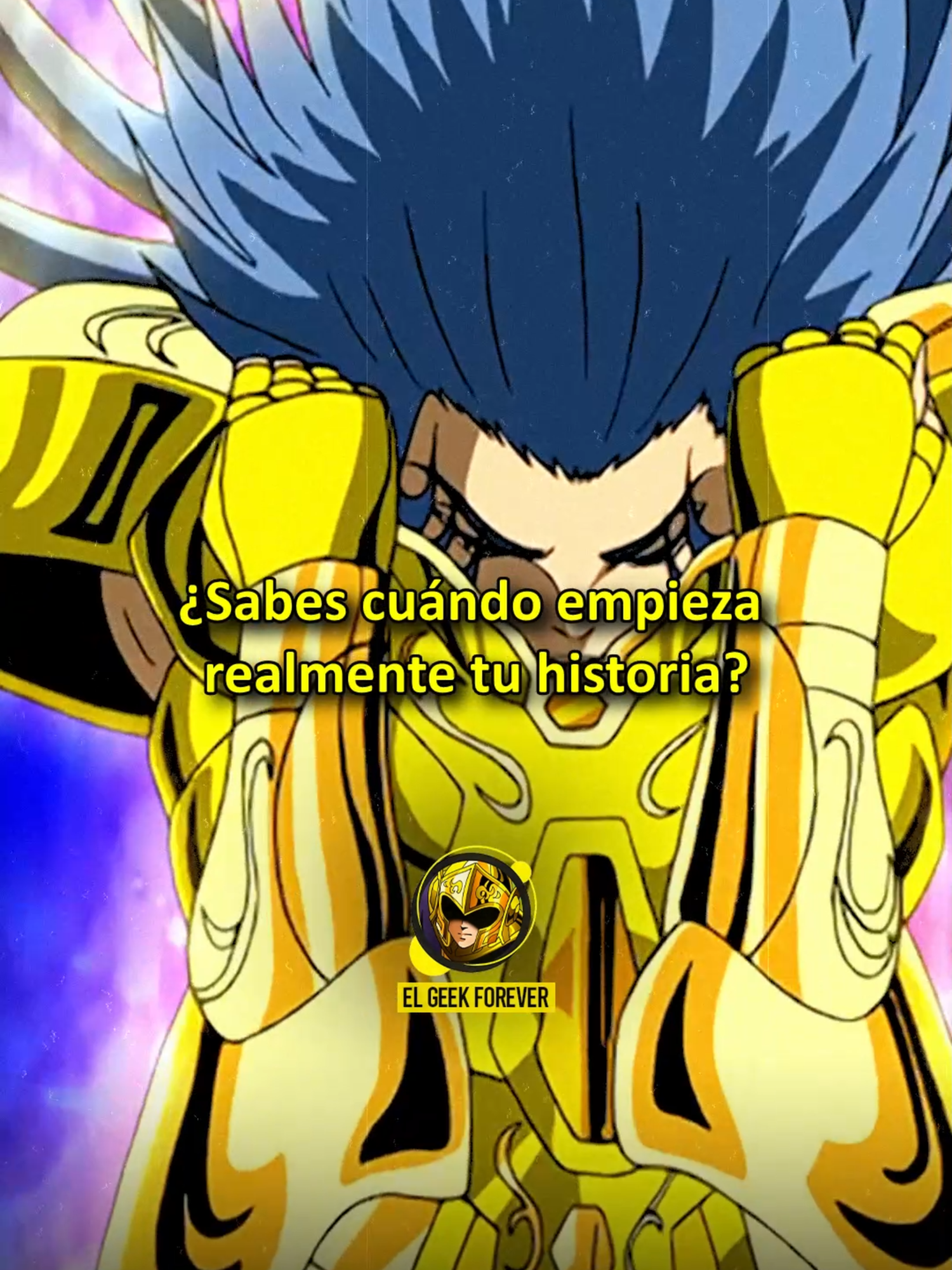 Kanon de Geminis: ¿Sabes cuándo empieza realmente tu historia? #ElGeekForever #SaintSeiya #LosCaballerosDelZodiaco #Filosofia #FrasesSaintSeiya
