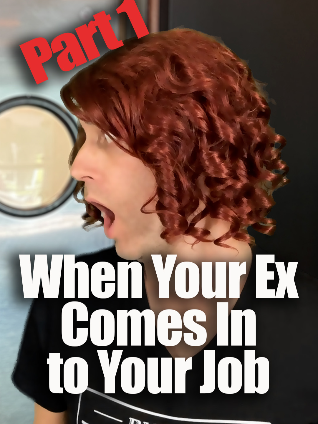[When Your Ex Comes In to Your Job, Part 1] Pete just couldn't stop thinking about...that Fried Chicken Sandwich (co-write w/ @andrea.kelley) #bistrohuddy #toxicex #restaurantcomedy #serverlife