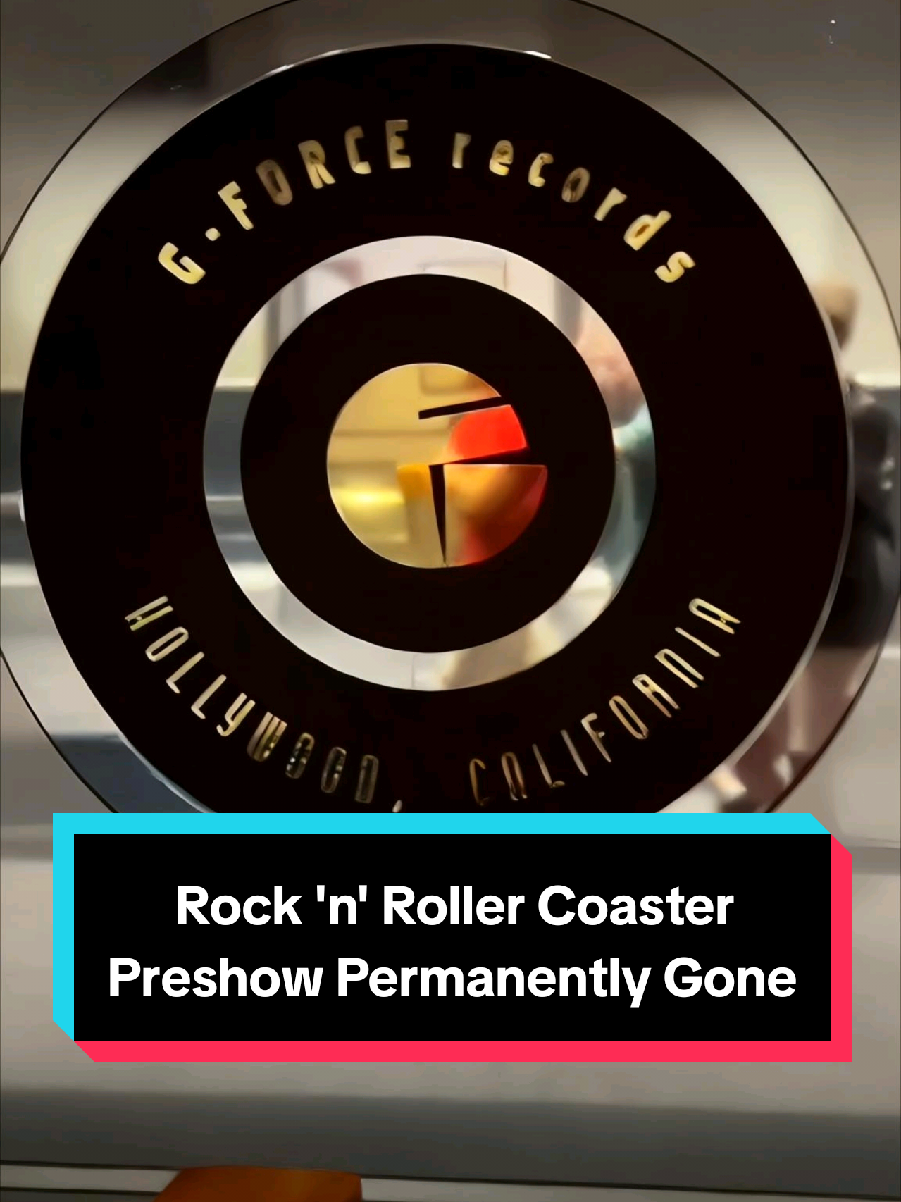 🎸✨ End of an Era… and the start of something new! The Rock ’n’ Roller Coaster pre-show windows are now officially blocked out, marking the permanent end of the iconic Aerosmith pre-show. While the ride still rocks on for guests, Imagineers are already hard at work behind the scenes crafting an all-new Muppets pre-show experience. 🎬🐸 A little bittersweet, but the next chapter is officially rolling. Who’s excited to see what’s cooking? 🎢💫 #disneyworld #rocknrollercoaster #pov #waltdisneyworld #wdw 