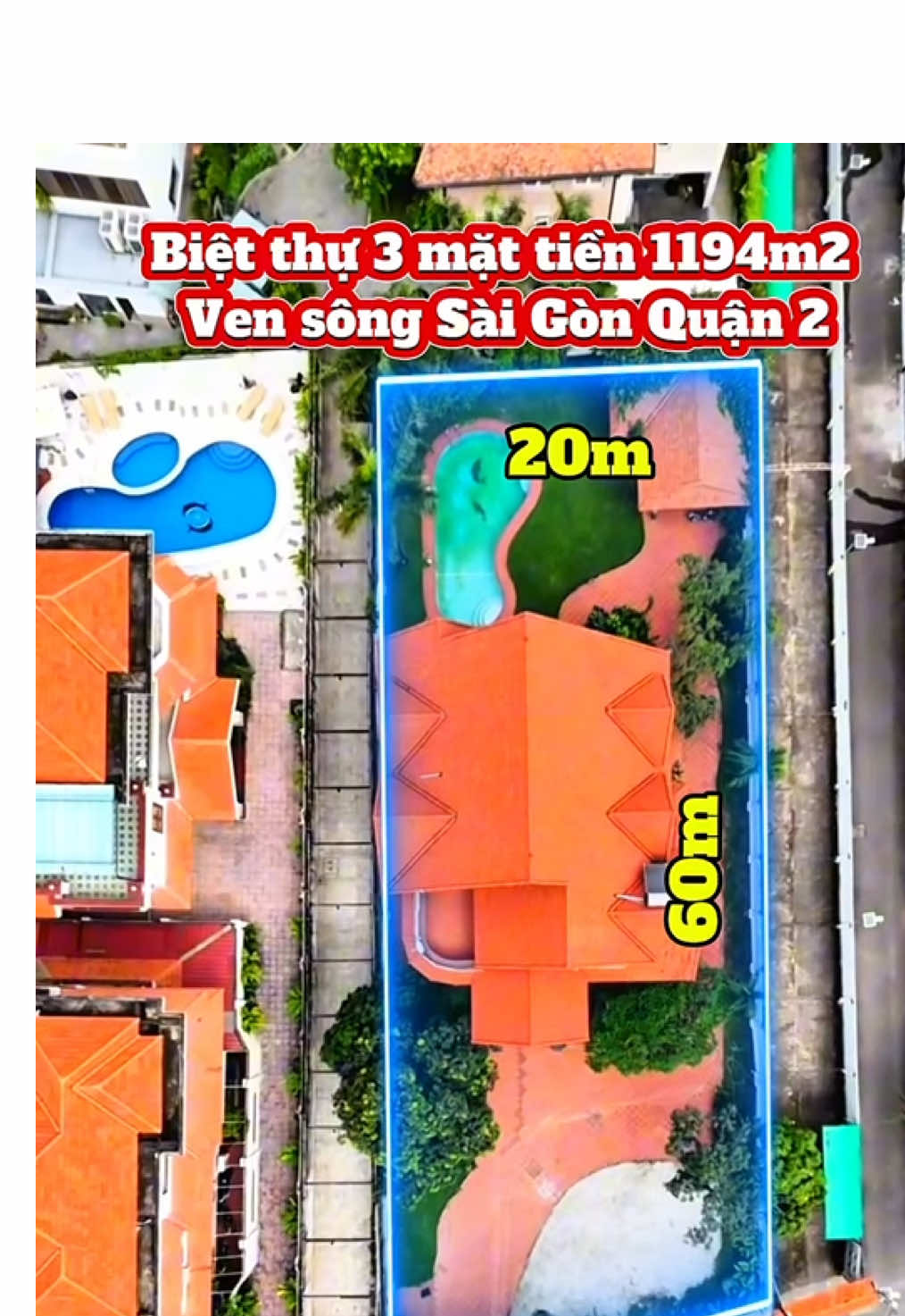 Biệt thự đẹp phường thảo điền quận 2. Mua ở hoặc xây dựng tòa nhà văn phòng đều phù hợp #batdongsan #muabannha #quan2 #bietthu #thaodienq2 