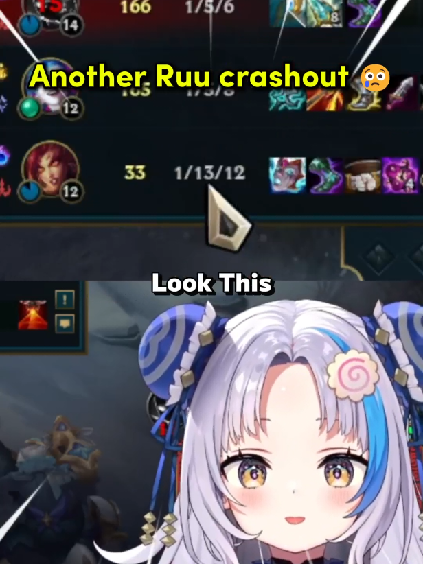 Another Ruu crashout 😢 (via @ruu_niku / X) #leagueoflegends #vtuber #streamer 