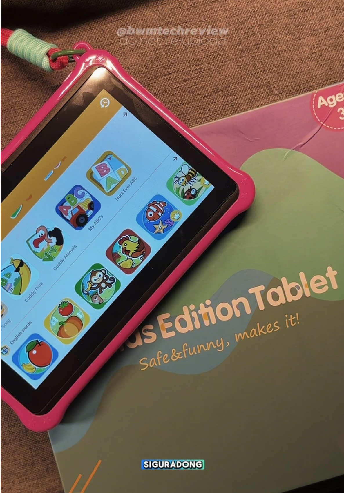 Kids Edition Tablet the perfect gift for your little ones this coming christmas! #kidseditiontablet #kidstablet #learningtablet #tablet 