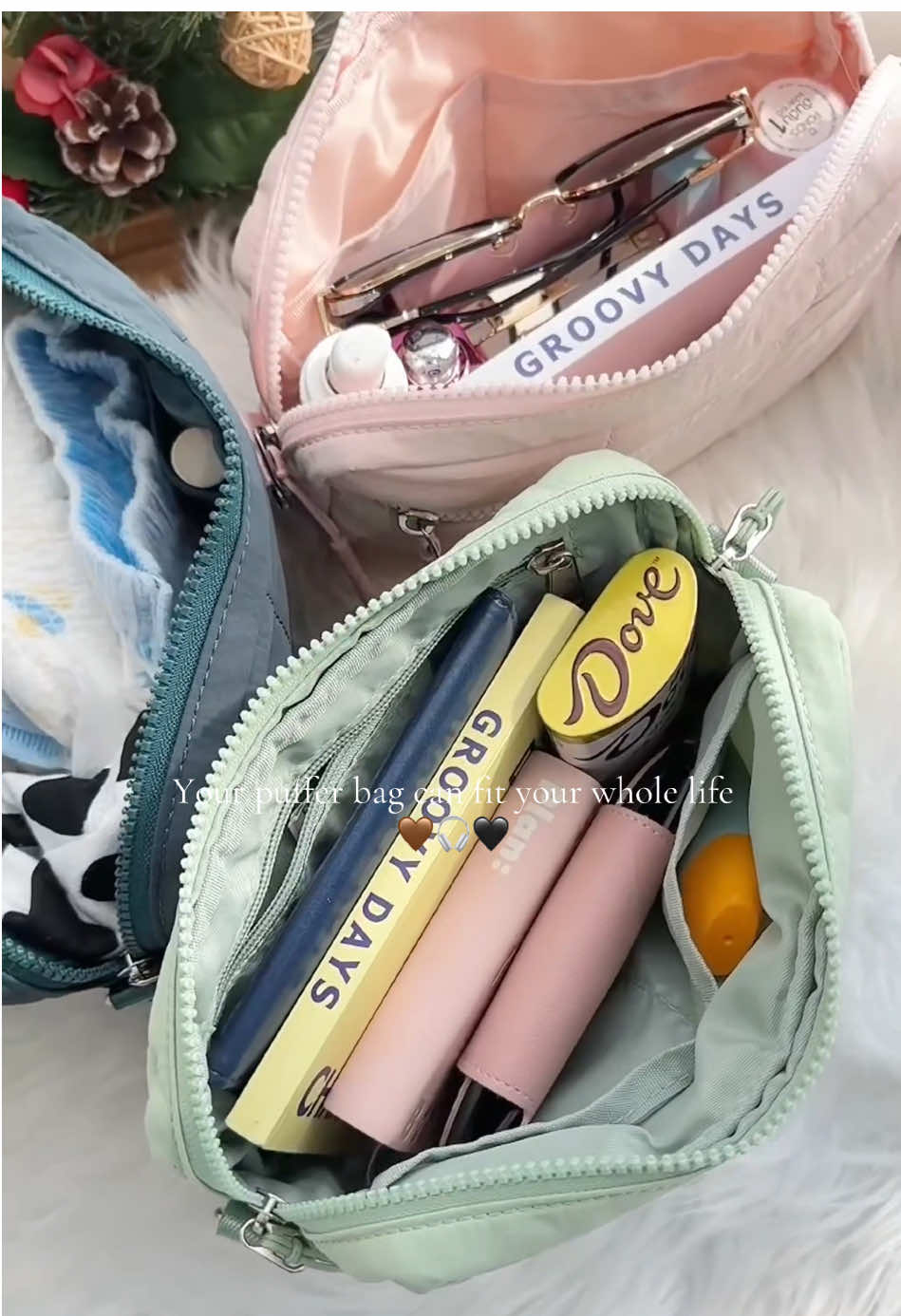 Love my cuuute puffer bag and it’s still on flash sale✨🍒#pufferbag #crossbodybag #outdoorfun #tiktokshopblackfriday #tiktokshopcybermonday 