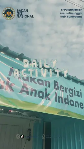 makan bergizi hari ini #badangizinasional #mbg #dapurmbg #makanbergizigratis #sppgbanjarsarisumedang 