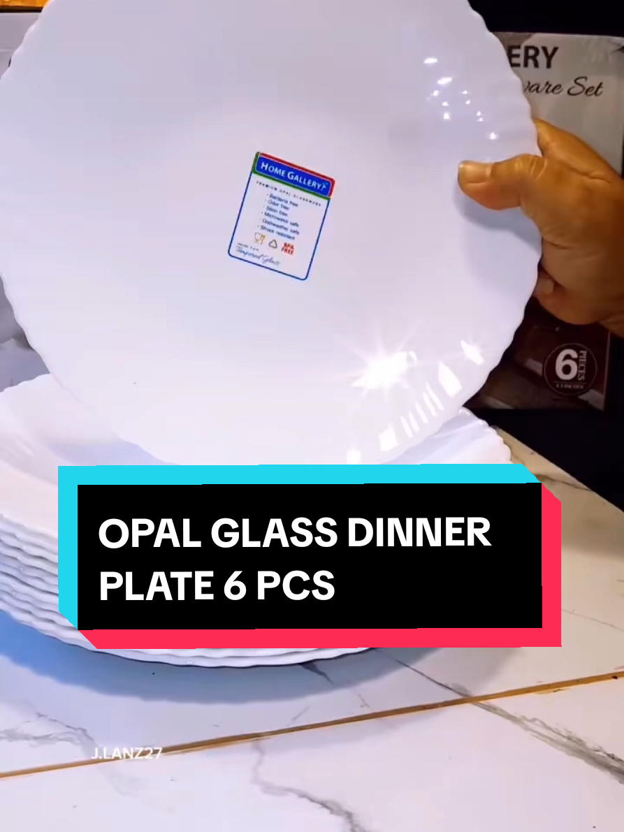 Home Gallery Opal Glass Dinner Plates! Perfect for any occasion, these aesthetic plates will surely impress your guests. 🍽️✨ #HomeGallery #DiningStyle  #OpalGlass  #DinnerPlate  #AestheticHome 