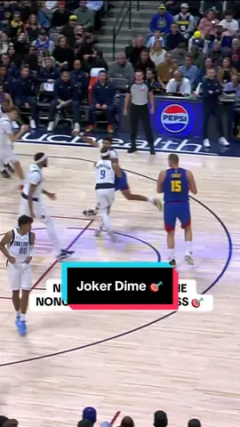 Got to be ready for a Joker dime at all times 😅 #fyp #viral #basketball #NikolaJokic #Jokic 