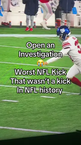 Is this the worst kick in NFL history?