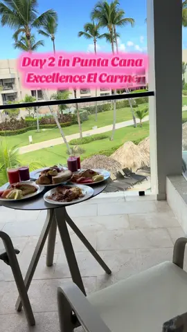 🌺🌸Day 2 in Punta Cana for my Birthday trip went as followed! #fyp #excellenceelcarmen #puntacana #allinclusive 