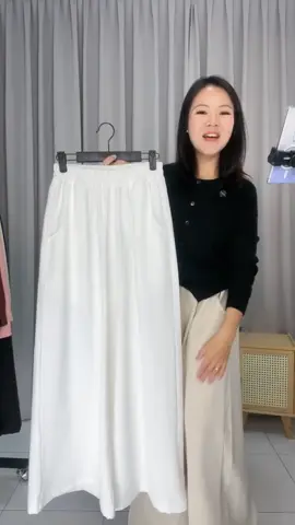 [JRS] Stacy Palazzo Pants Loose Fit Flowy Dailywear Premium Cotton Luxe By JR Stitch Sdn Bhd