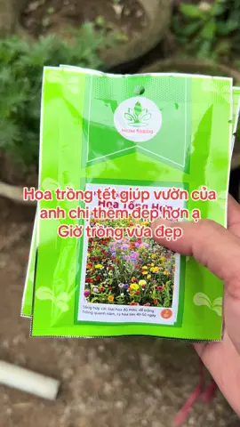 Hạt giống các loại hoa rất đẹp, dễ trồng giúp tô điểm thêm cho vườn của anh chị dịp tết. Nay đúng vụ trồng tết anh chị nhanh tay đặt hàng ạ #hatgionghoa #hatgiongcacloaihoa #hoatet 