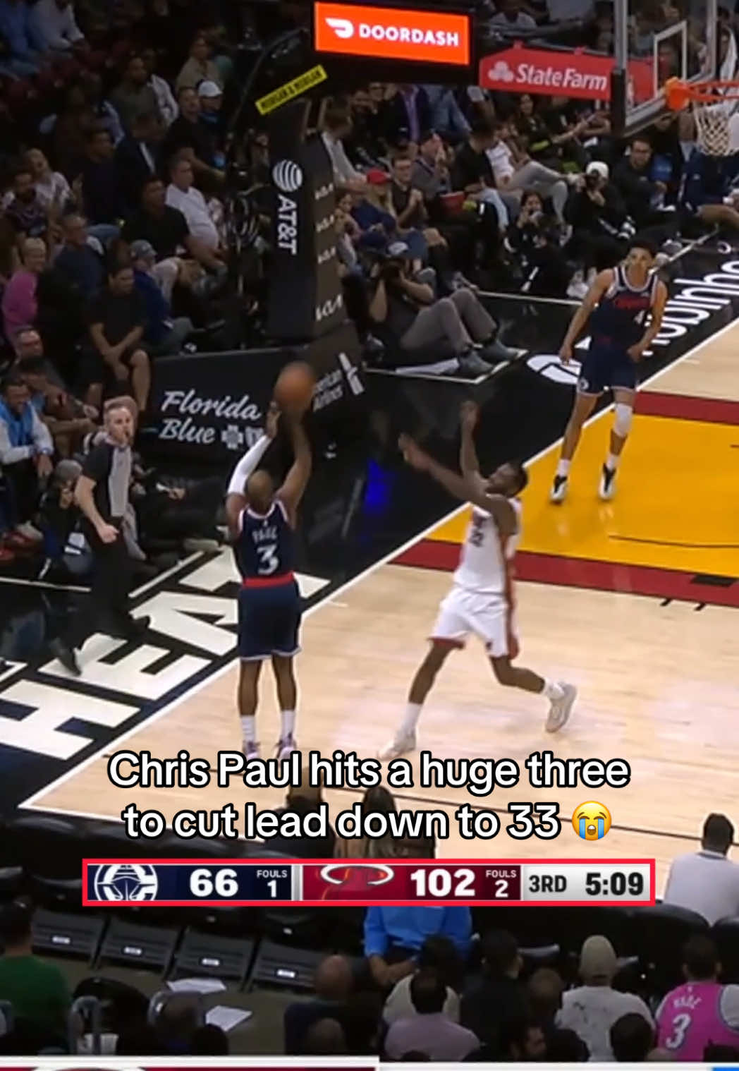 Life imitates art 😭 #NBA #basketball #nbabasketball #chrispaul #funny 