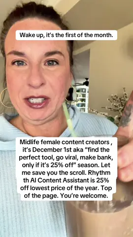 #creatorsearchinsights lowest price of the year on the first of the December. Make your life easier!!!