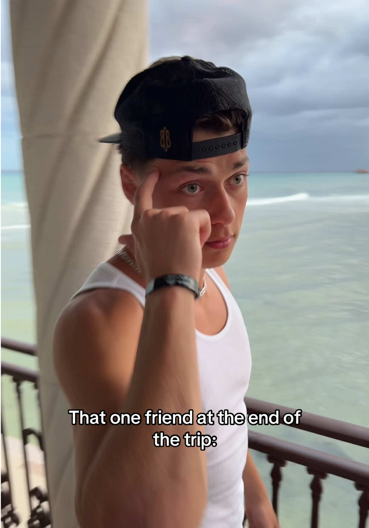 Zero locking in apon their return 😭                                        #relatable #thatonefriend #group #trip #funny 