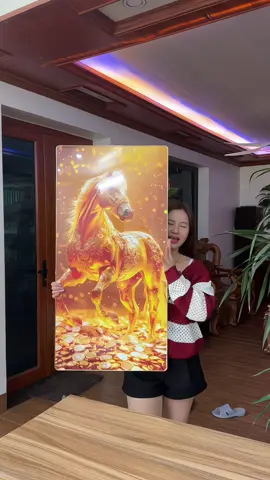 Tranh mã đáo tráng gương#xhuongtiktok#tranhmadao 