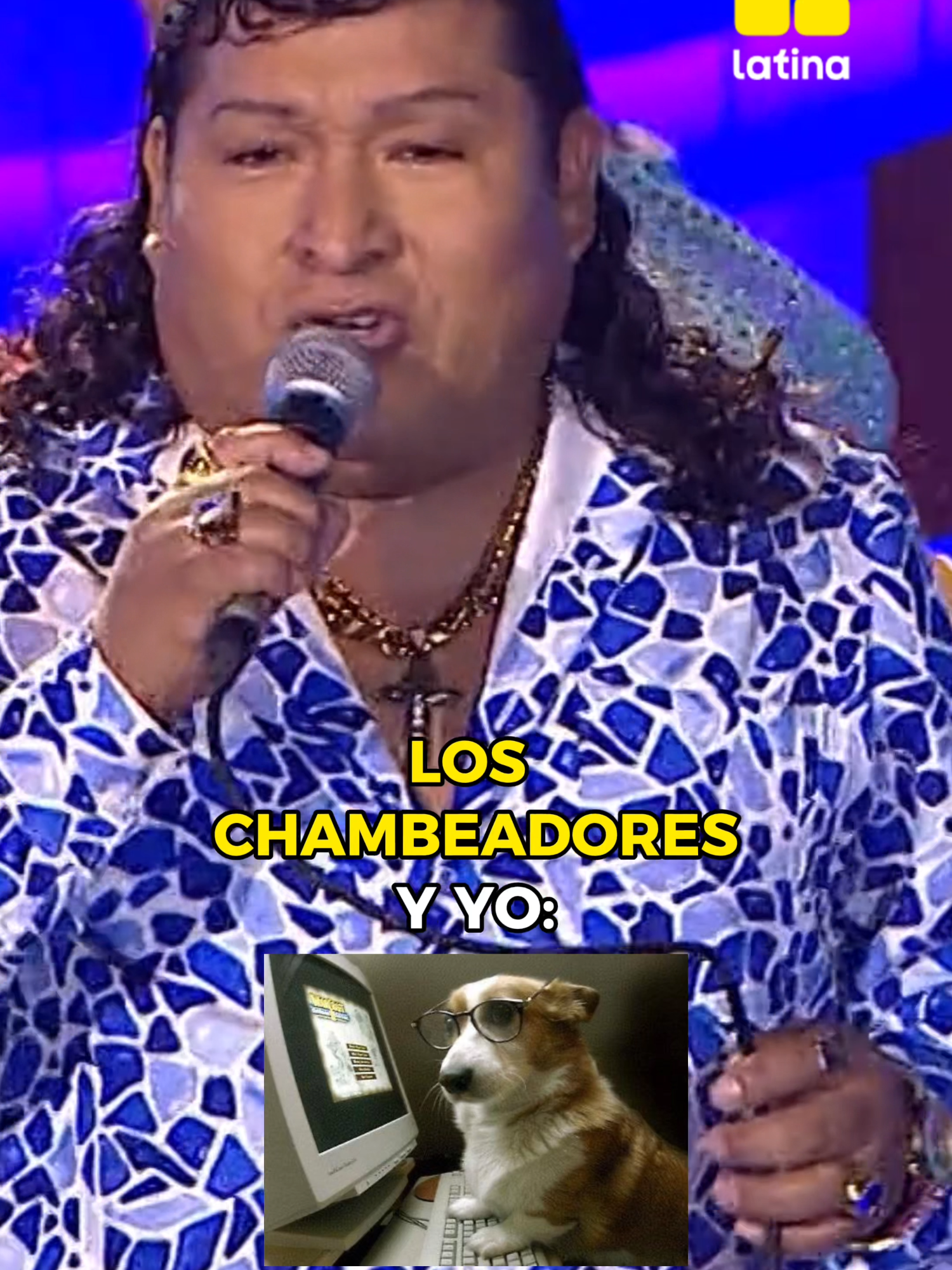 ME LEVANTO MUY TEMPRANO... SI SOY 😩  👉No te pierdas Yo Soy, de lunes a sábado a las 9:00 p.m. por Latina 💚💛#Yosoy#yosoy2025#chacalón