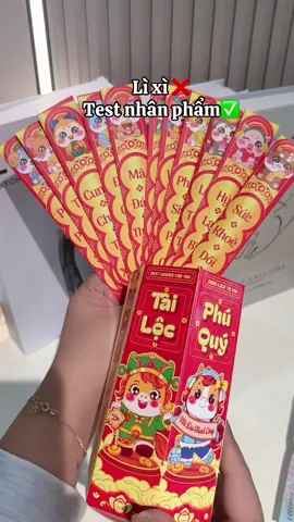 Bộ lì xì gieo quẻ #lixitet2026 