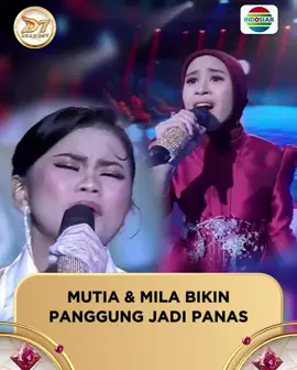 Woww! @da7_mutiaimran & @DA7 MILA penampilan duet yang pecah dan berhasil bikin panggung memanas😍🔥 . . #IndosiarBawaDangdutBerkelasBerkualitas #DAcademy7Indosiar #DAcademyIndosiar 