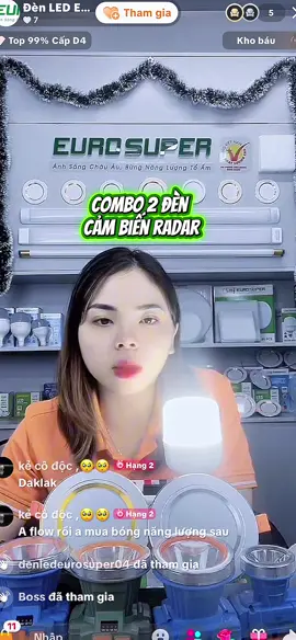 Combo 2 đèn cảm biến radar thông minh #TikTokShop #xuhuong #dencambien ##denledthongminh #denled 